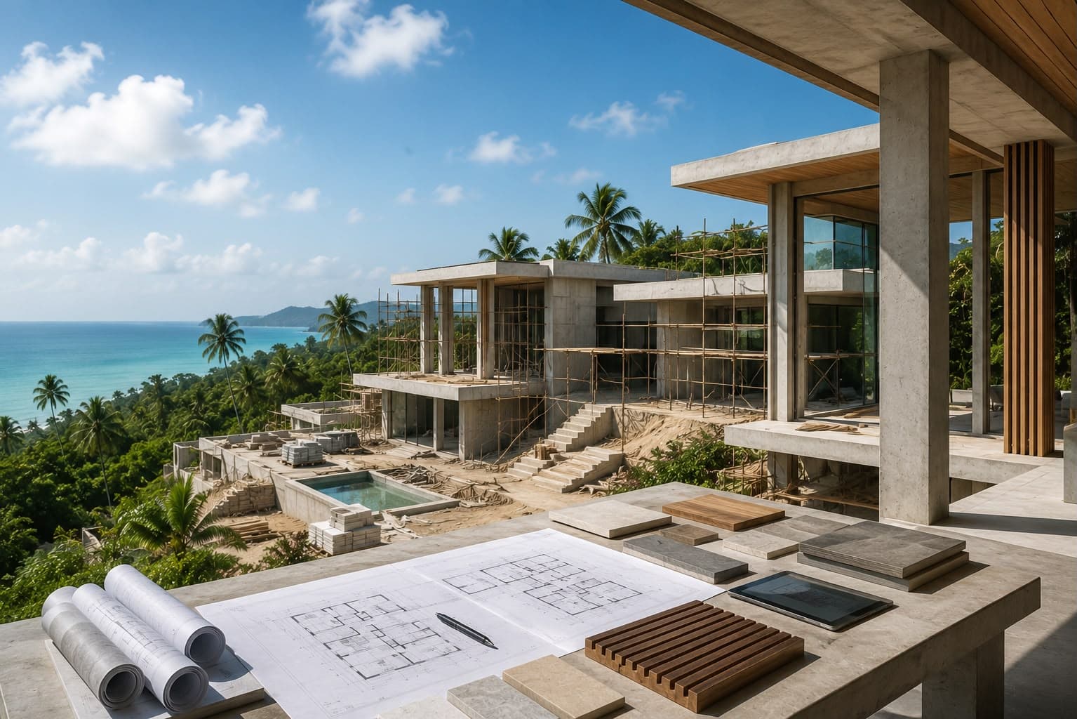 Budowa na Koh Samui