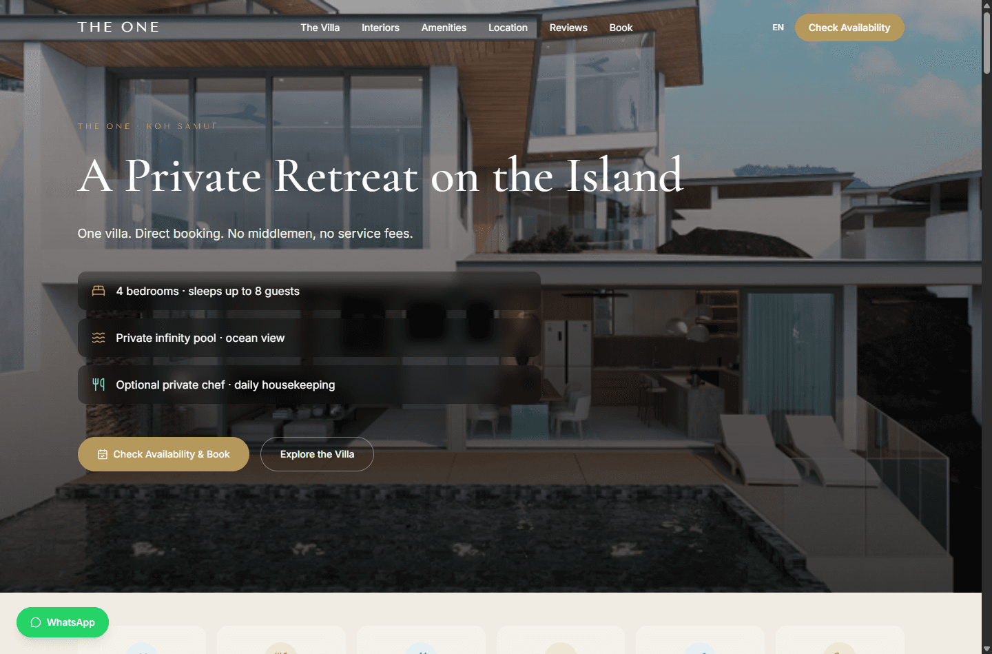 Live example · direct-booking site